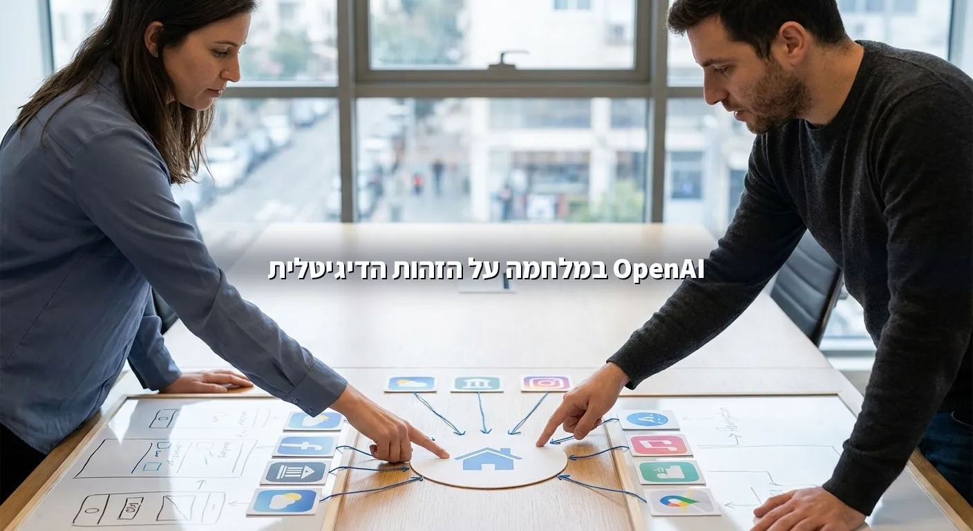 רשת אפליקציות מחוברות לצומת מרכזי אחד