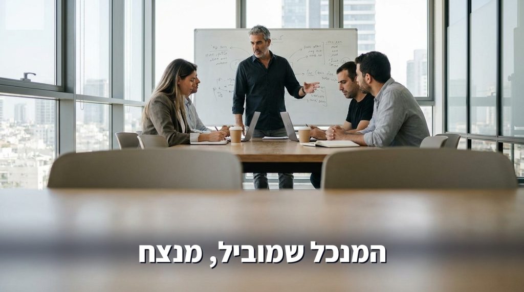 AI ל-CEO ולמנכ״ל: איך להוביל הטמעת AI מלמעלה בעסק ובארגון בישראל 2026