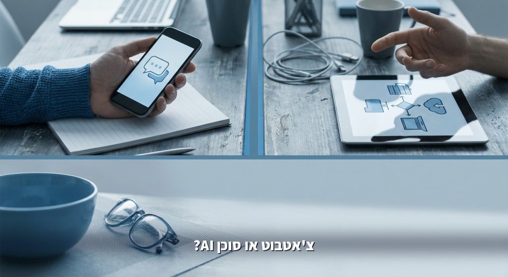 מה ההבדל בין סוכן AI לצ'אטבוט? המדריך הפשוט לעסק ולארגון 2026
