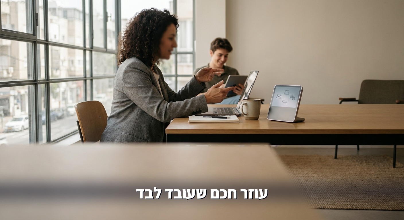סוכן AI שעובד לבד בין המערכות בעסק