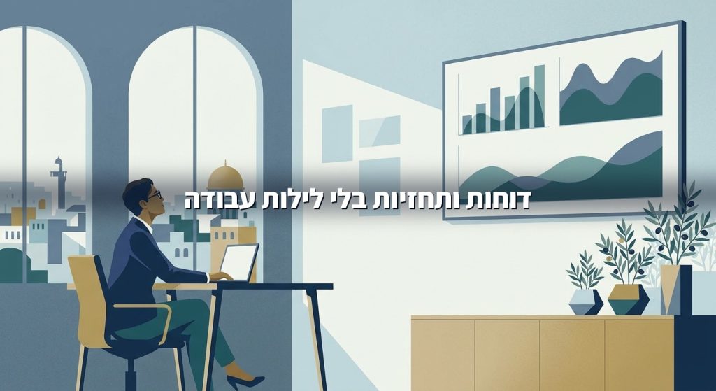 AI ל-CFO ולמנהלי כספים בעסק ובארגון 2026: דוחות אוטומטיים, תחזיות ותכנון תקציב