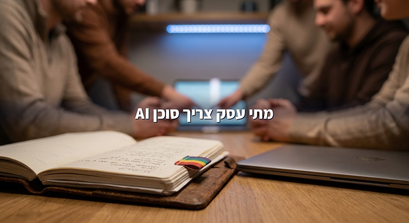 סוכן AI לעסק קטן מארגן נתונים אוטומטית