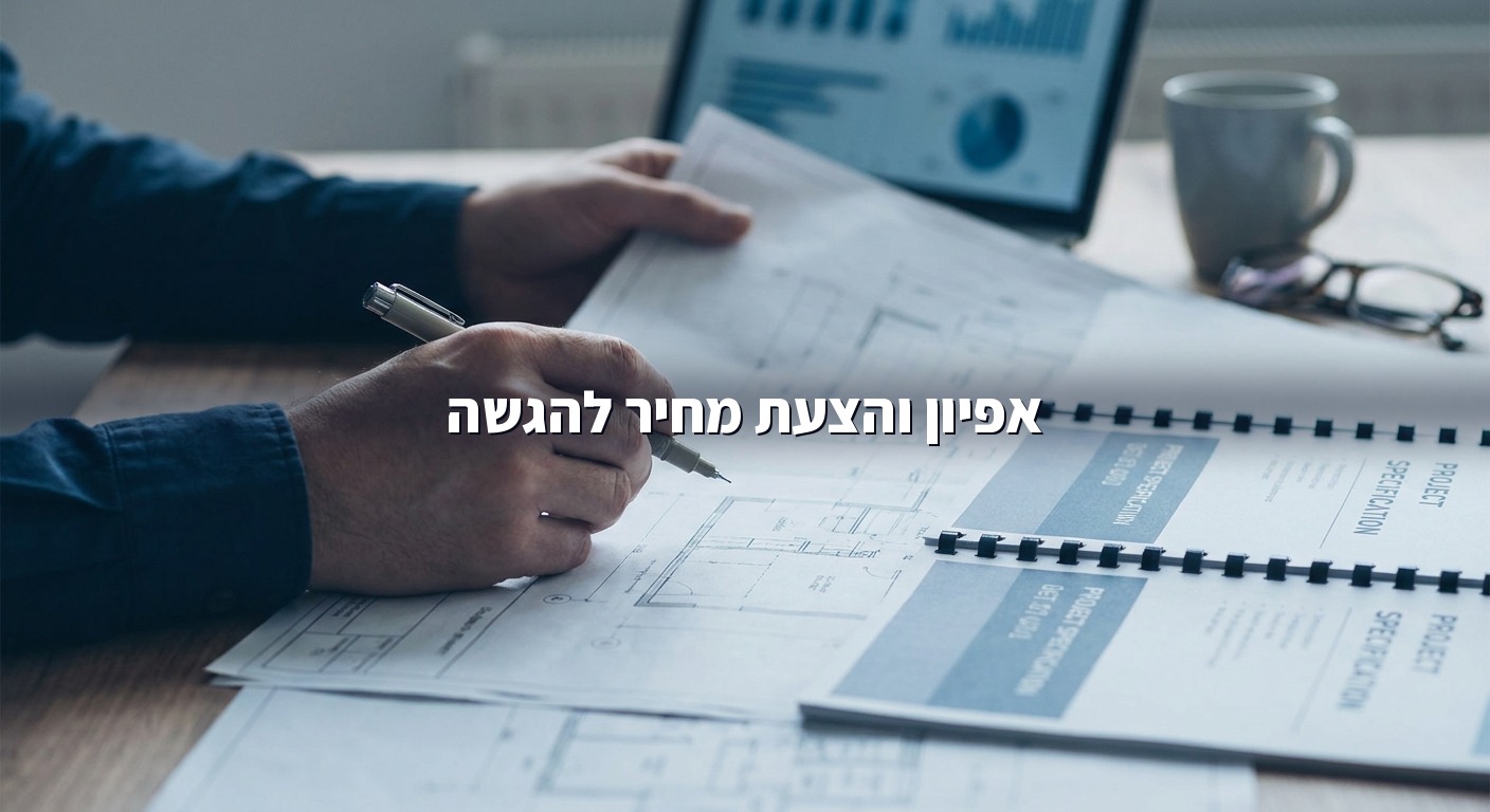 אפיון טכני והצעת מחיר להגשת בקשה למענק