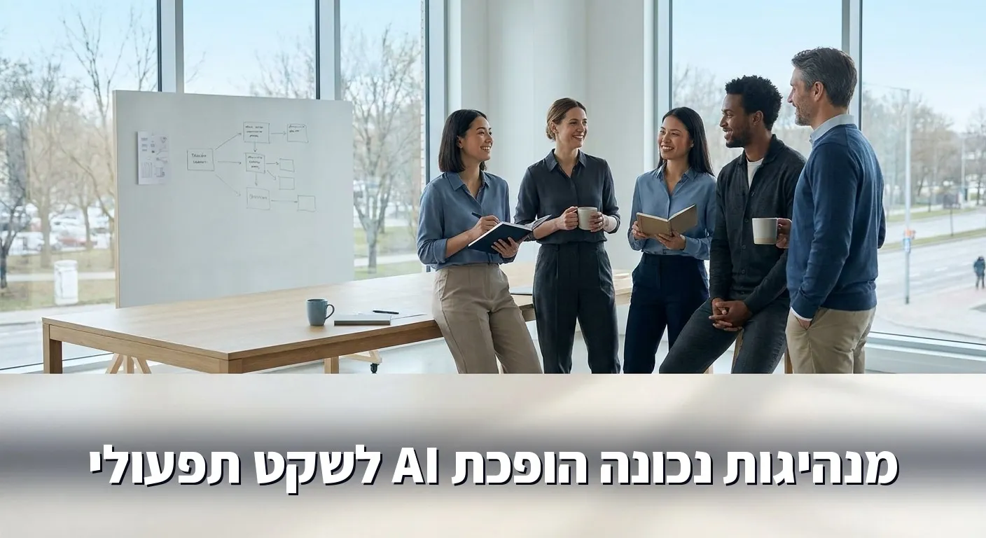 צוות רגוע ובטוח במקום העבודה