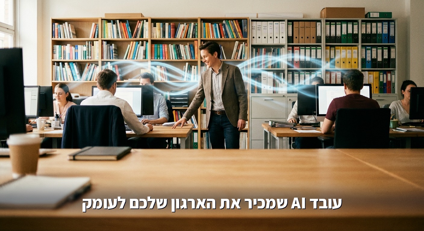 עוזר AI שמכיר את המסמכים והתהליכים של העסק