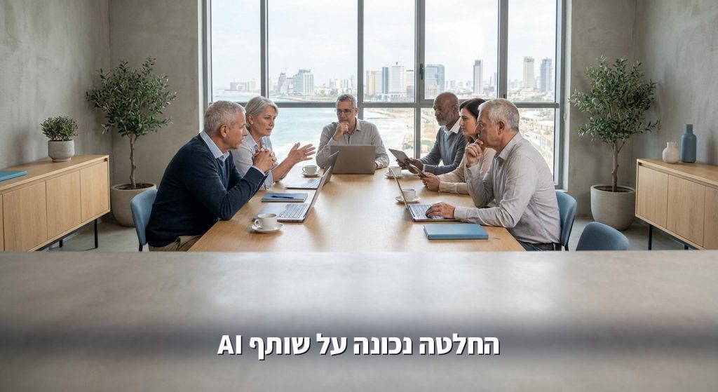 מנהלים בכיר בישראל בוחנים כיצד להטמיע AI בארגון