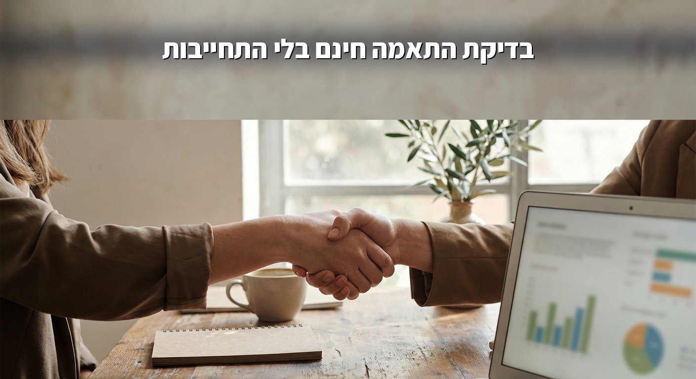 בעל עסק קטן חותם על התקשרות עם ספק הטמעת AI