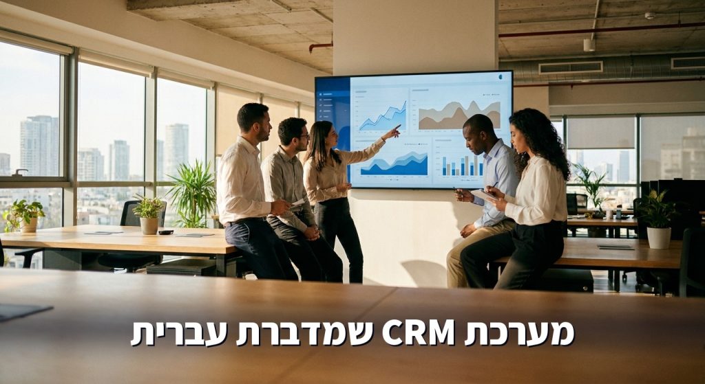 מערכת ניהול לקוחות מאוחדת בעברית