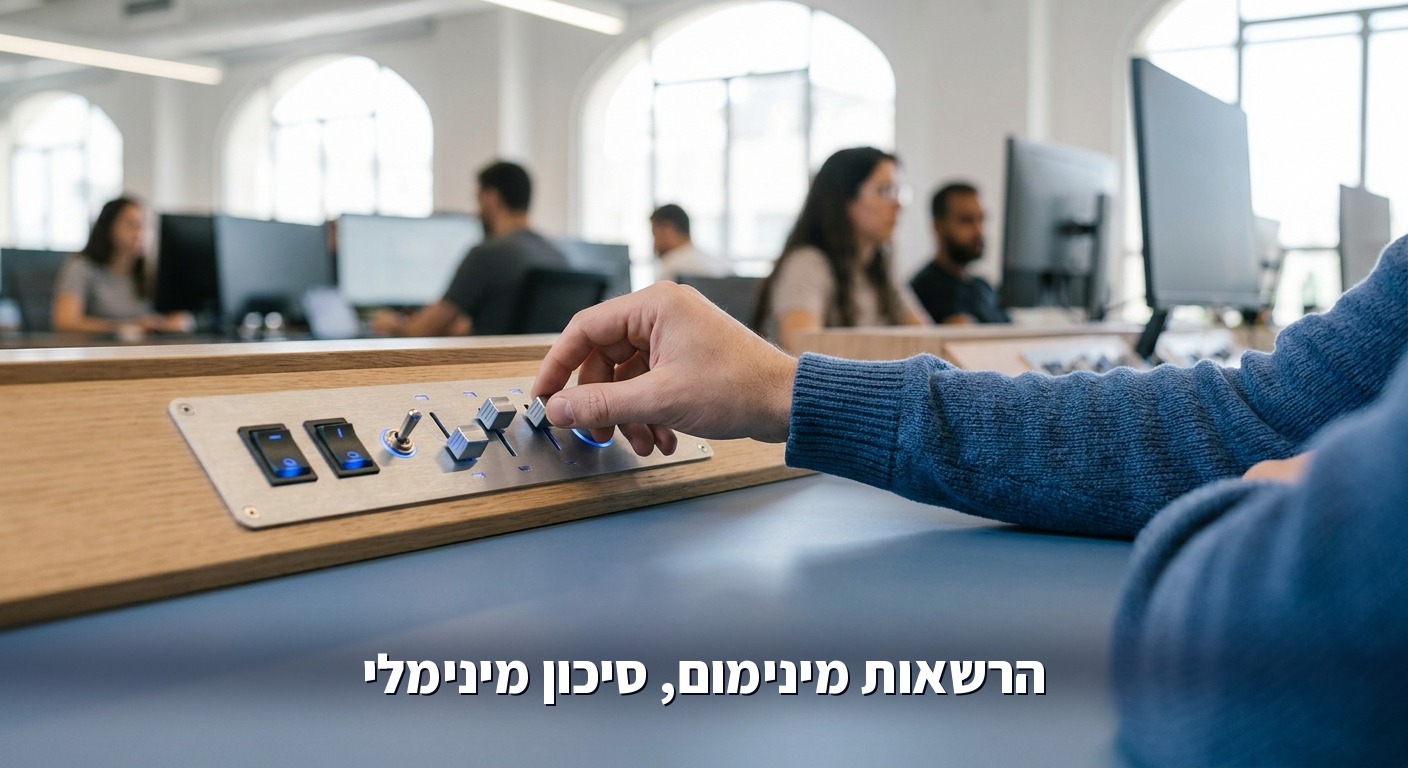 הרשאות מינימום לסוכן