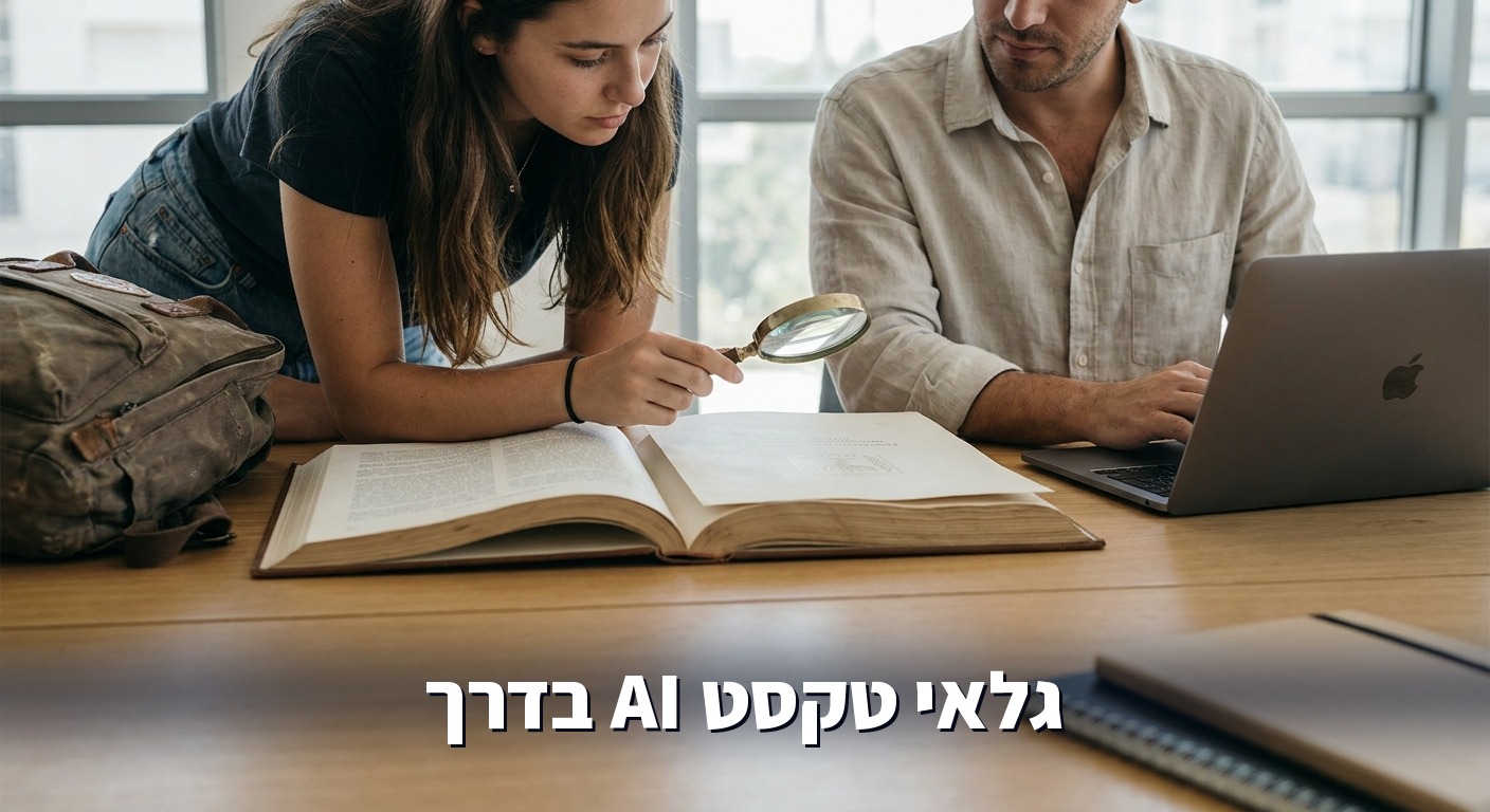 בדיקת מקור הטקסט