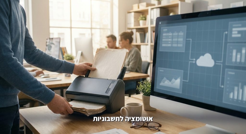 סריקה וסינון חשבוניות עם AI ו-OCR: איך זה עובד בעסק ובארגון 2026