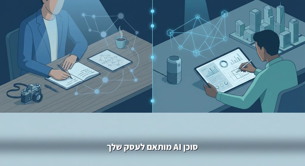 סוכן AI מותאם מול Meta Business Agent: מה נכון לעסק ולארגון בישראל 2026