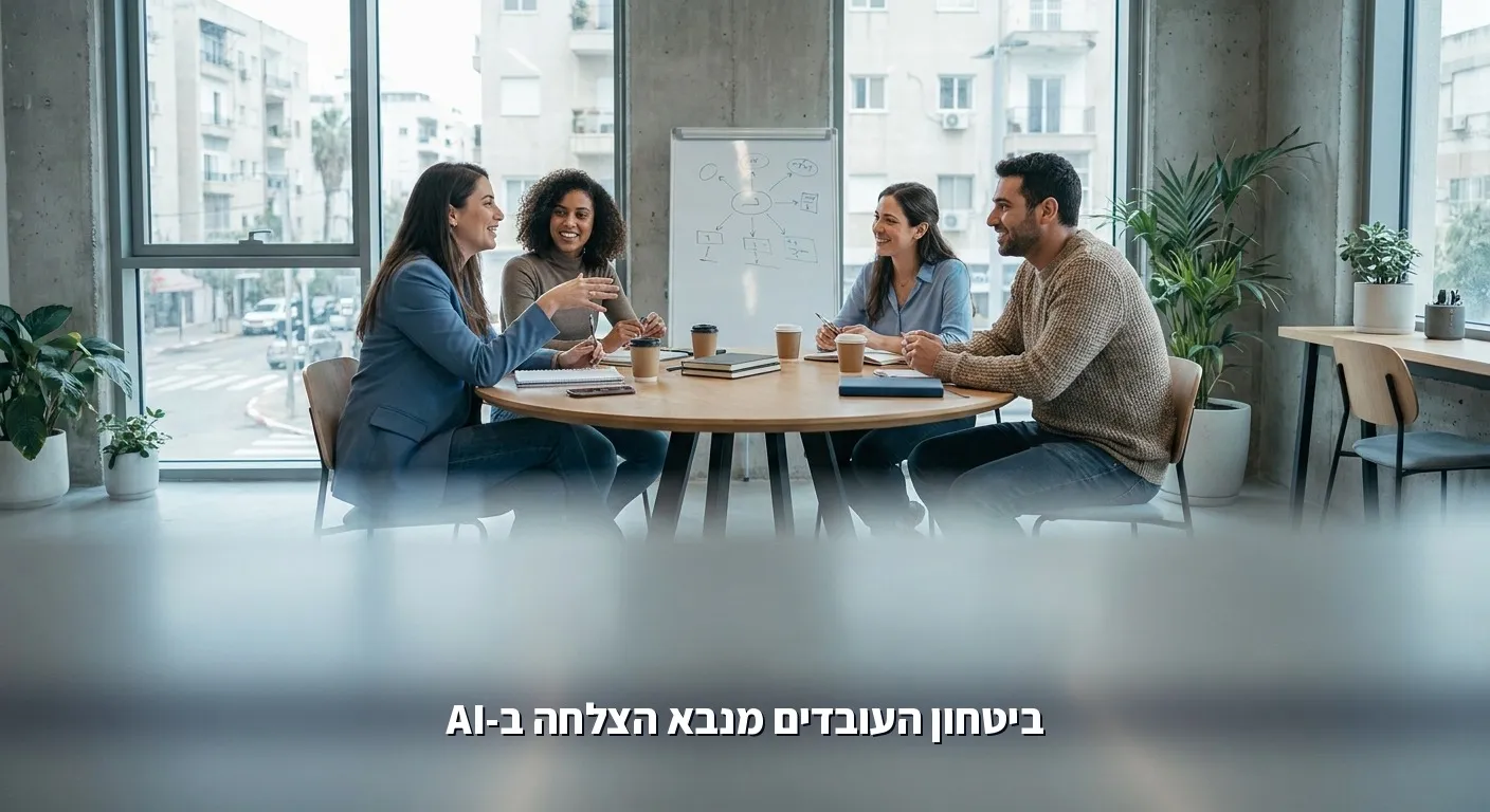 עובדים בפגישת צוות משתפים פעולה