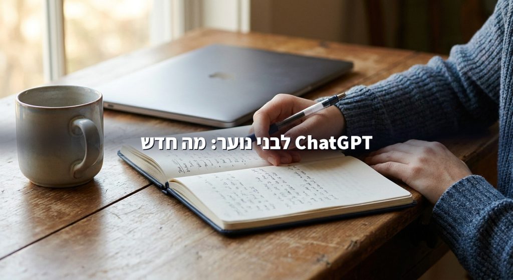 OpenAI השיקה ChatGPT לבני נוער: כך המערכת מזהה מי מתחת לגיל 18, 2026