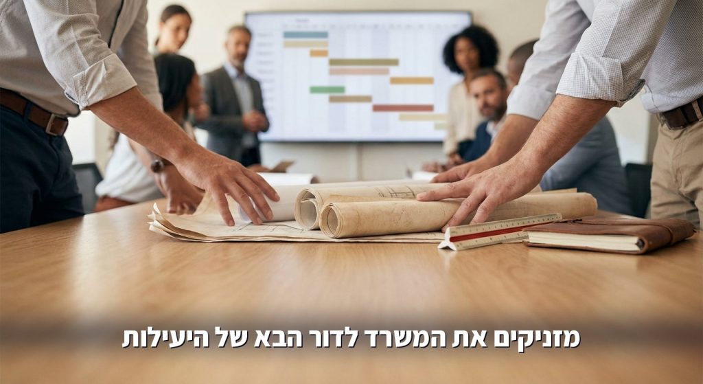 AI למשרדי אדריכלים ומהנדסים בישראל 2026: ניהול פרויקטים, מכרזים ותיאום