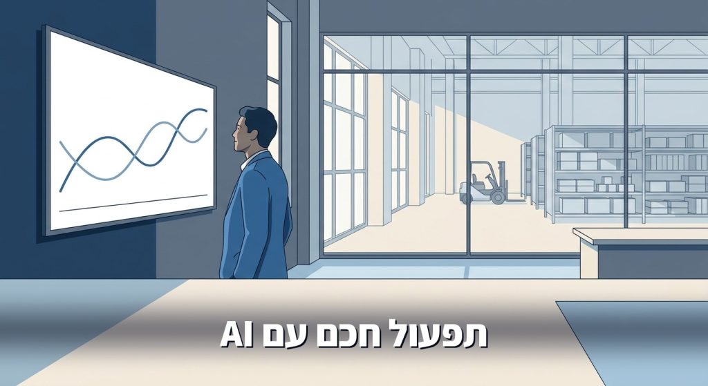 AI לסמנכ״ל התפעול (VP Operations) בעסק ובארגון 2026: חיזוי ביקושים, מלאי וסדר בתהליכים