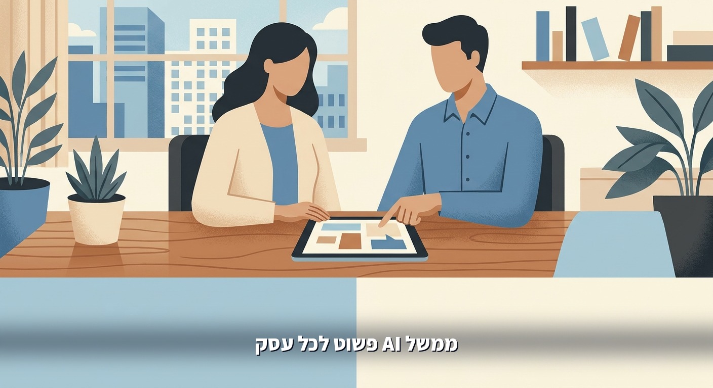 מדיניות AI פשוטה לעסק קטן ובינוני