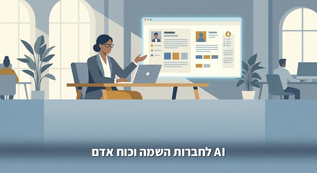 AI לחברות כוח אדם ולחברות השמה בישראל 2026: סינון מועמדים, גיוס וניהול תהליכי ההשמה