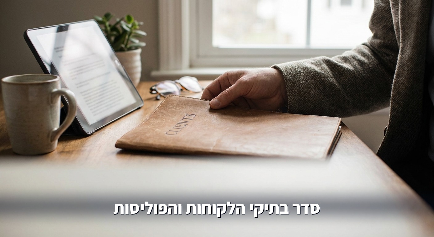 סוכן ביטוח מנהל תיקי לקוחות ופוליסות עם מערכת AI