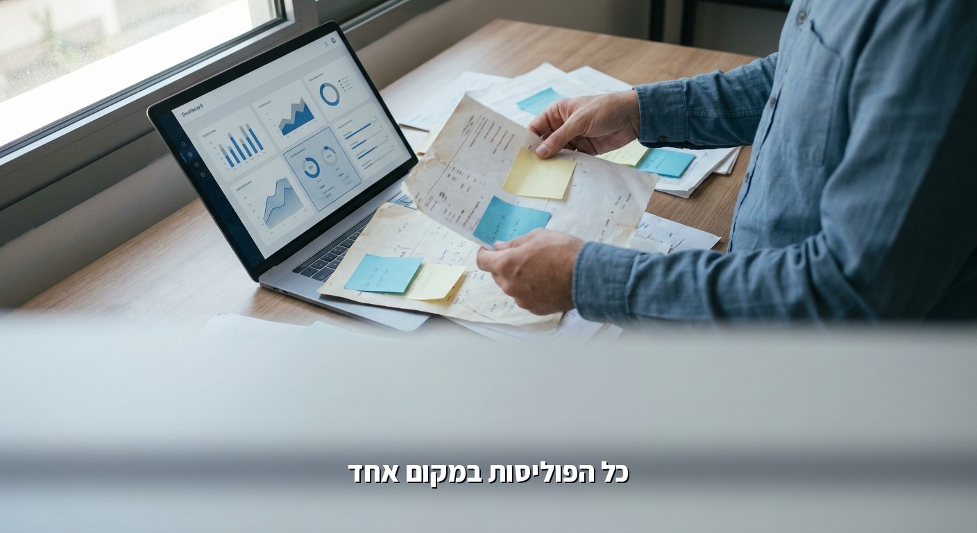 איחוד מערכות מפוזרות של סוכנות ביטוח למערכת אחת