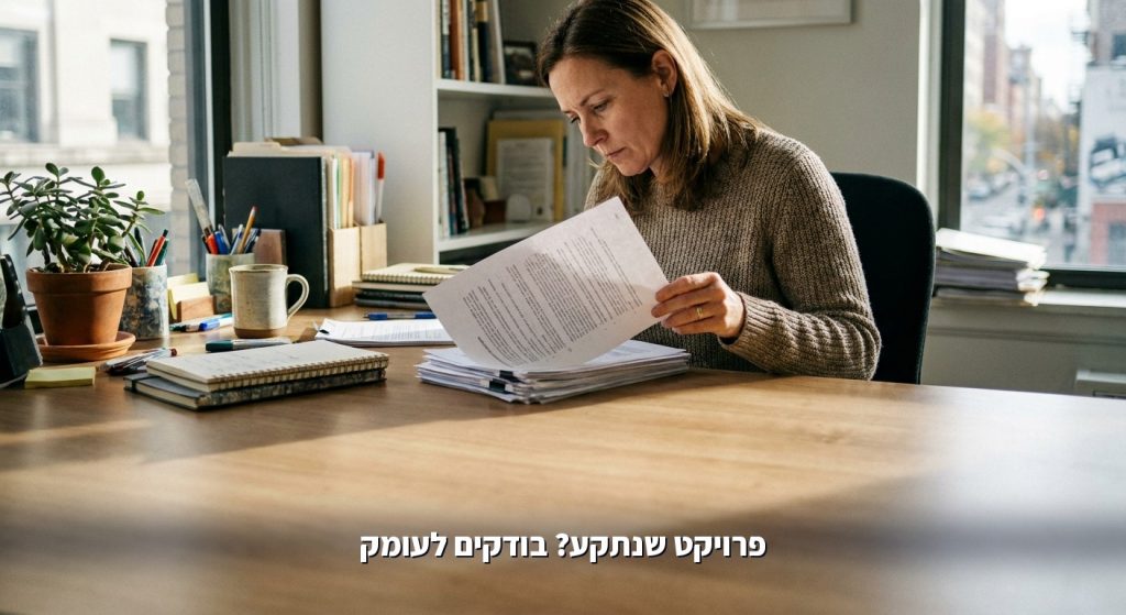 נשרפתם מספק אוטומציה קודם? איך בודקים פרויקט AI שנכשל ומה אפשר להציל 2026