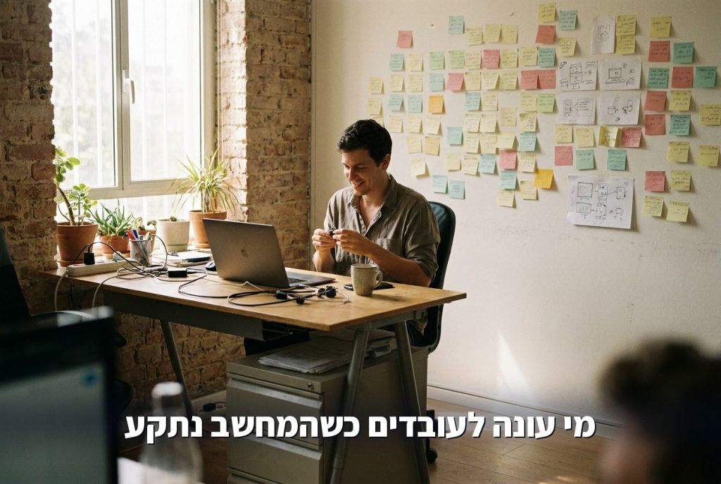 AI למחלקת ה-IT ולתמיכה הטכנית בעסק ובארגון 2026: פניות עובדים, תקלות חוזרות וניהול ידע