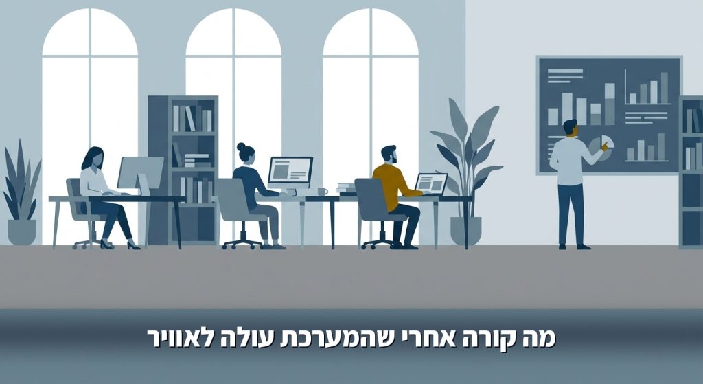 מה קורה אחרי שמערכת ה-AI עולה לאוויר? תחזוקה, ניטור ושיפור בעסק ובארגון 2026