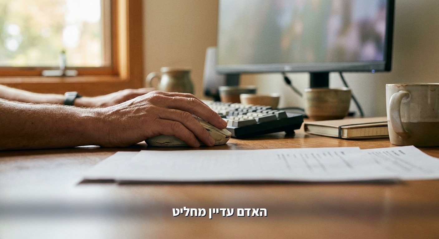 אדם מאשר את מה שהסוכן ביצע