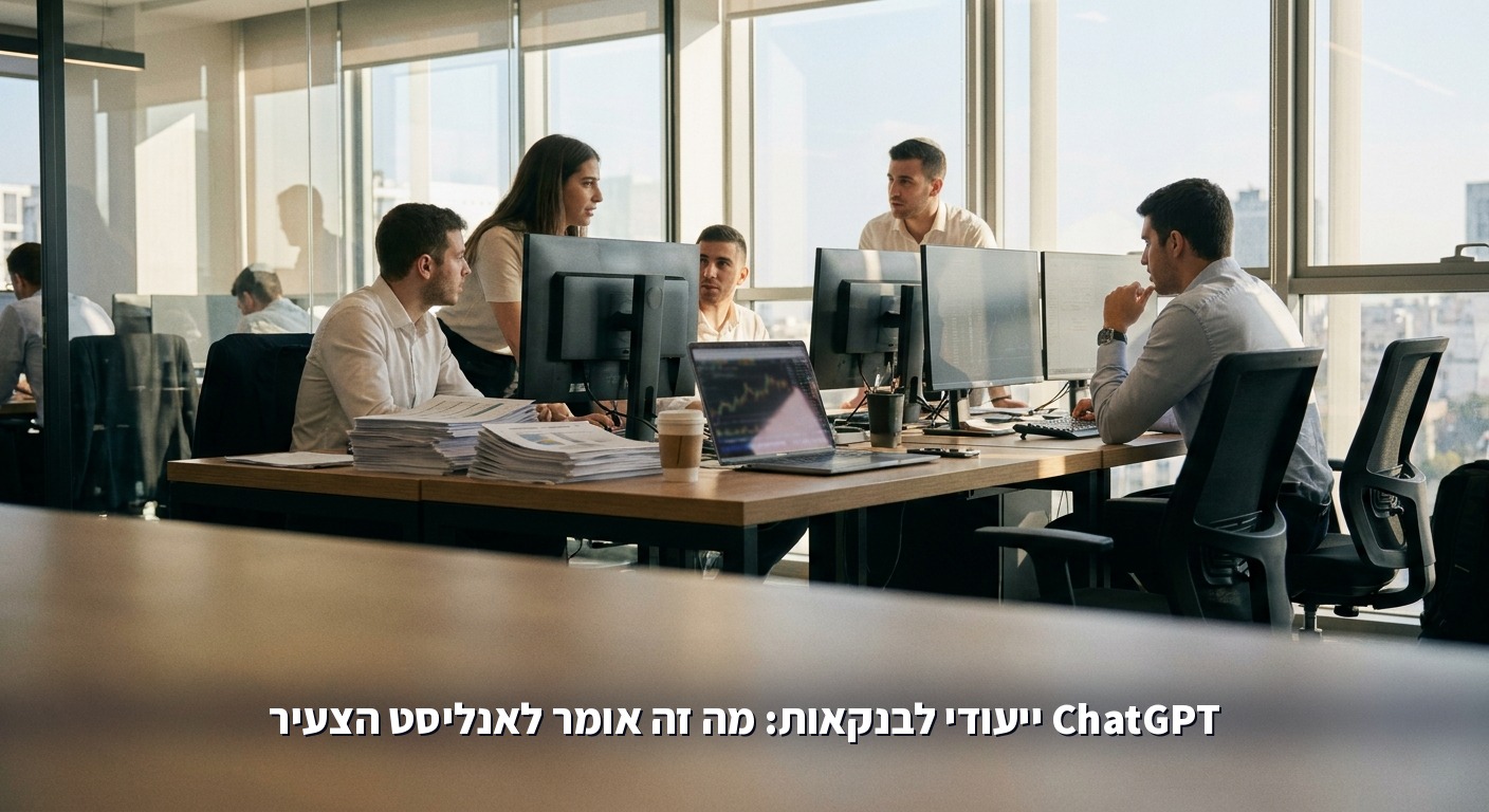 ChatGPT לבנקאים: מורגן סטנלי ואוורקור כשותפי עיצוב