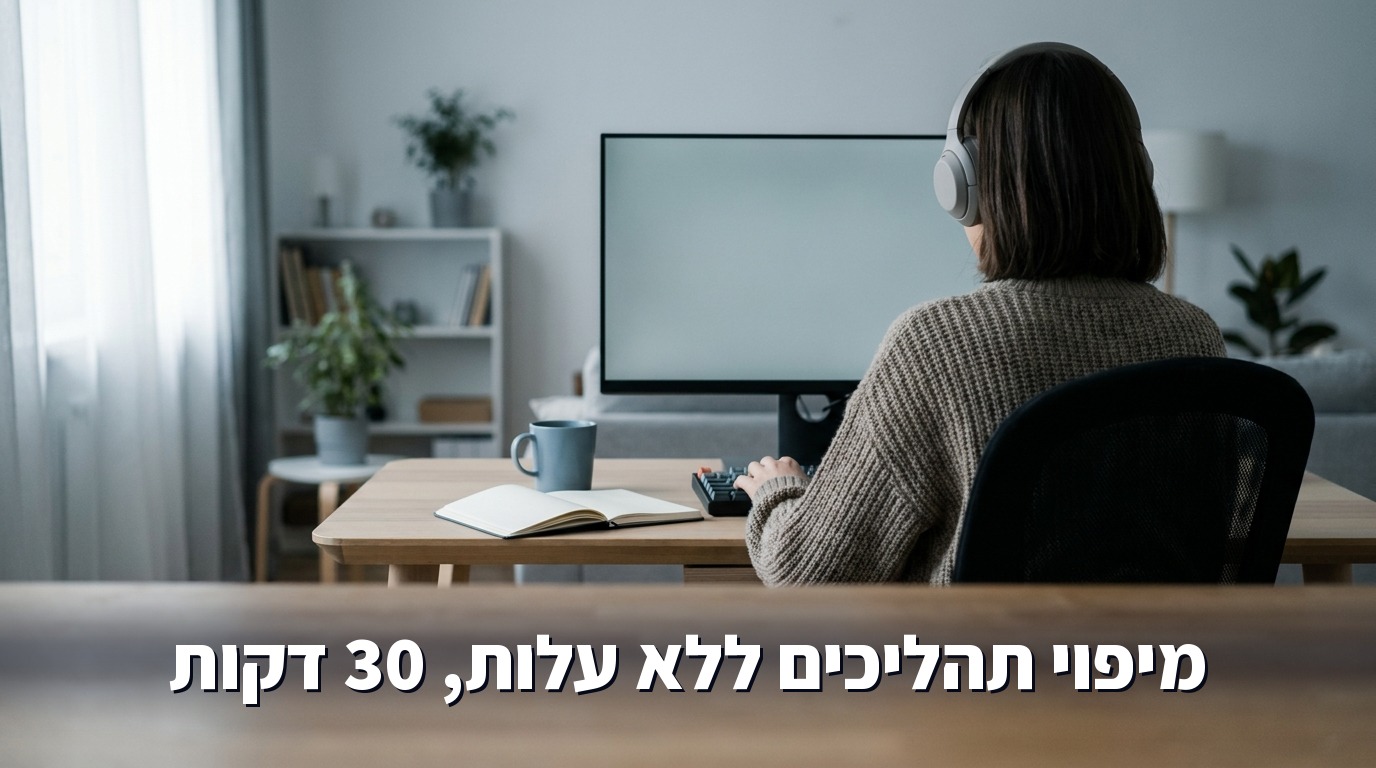 עובד חיצוני קורא שיחות אמיתיות של משתמשים מול מסך