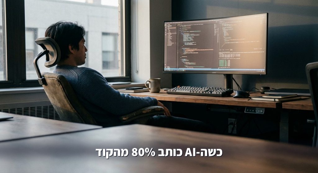 אנת'רופיק חשפה: קלוד כותב 80% מהקוד שלה, והמהנדסים מוציאים פי 8 קוד ברבעון (ספטמבר 2026)