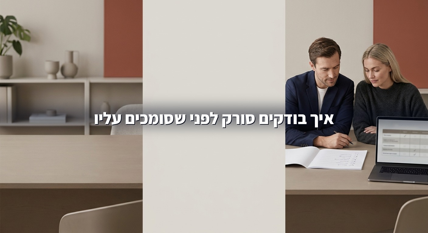 בדיקת קבלה לסורק חשבוניות: 50 מסמכים לפני שסומכים