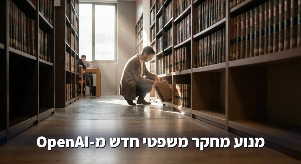 OpenAI השיקה את Astra for Law: מנוע מחקר משפטי שסורק 230 מיליון מקורות ומדייק ב-40% יותר (ספטמבר 2026)