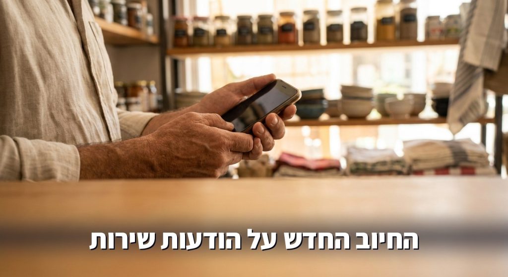 חיוב על הודעות שירות בוואטסאפ מ-1 באוקטובר 2026: טבלת העלויות לעסק בישראל