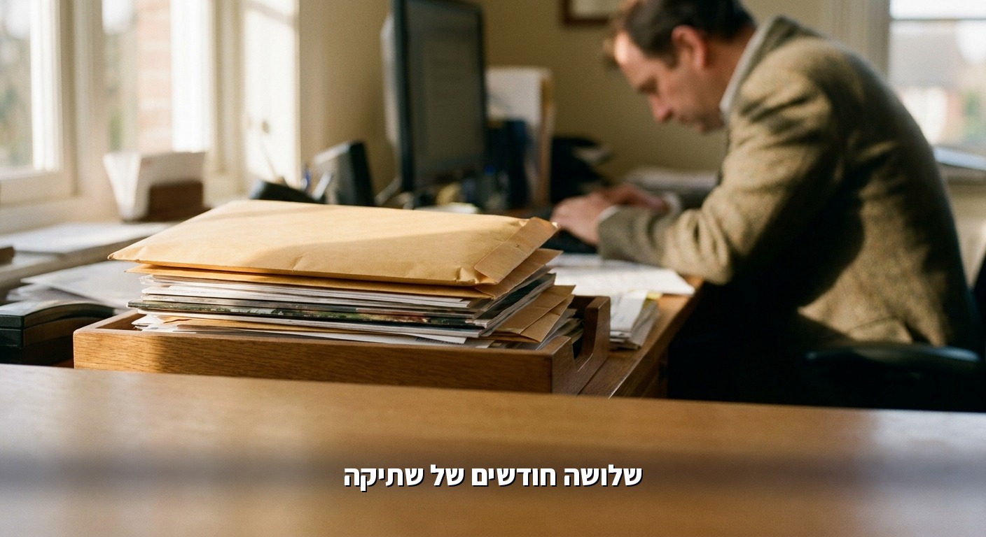 דיווח שהגיע אחרי שלושה חודשים