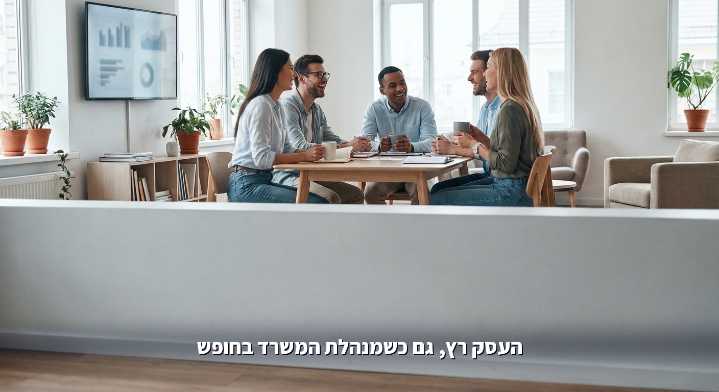 צוות קטן בלי עומס אדמיניסטרטיבי