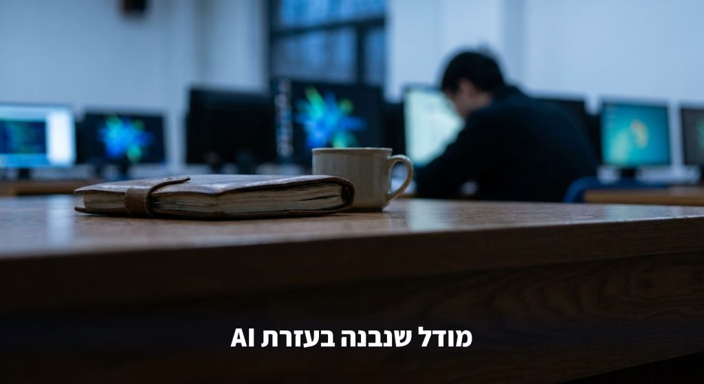 מעבדת מחקר בה מודלי AI מריצים ניסויים