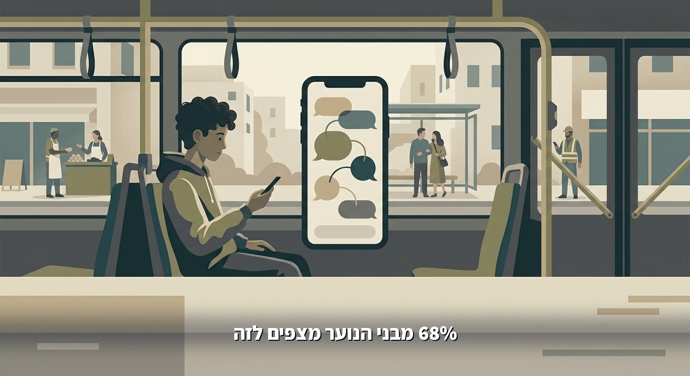 בני נוער בישראל משתמשים ב-AI כדי לקנות