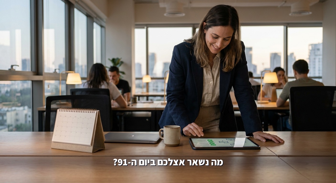 מה נשאר בארגון ביום ה-91 אחרי שהמומחה סיים