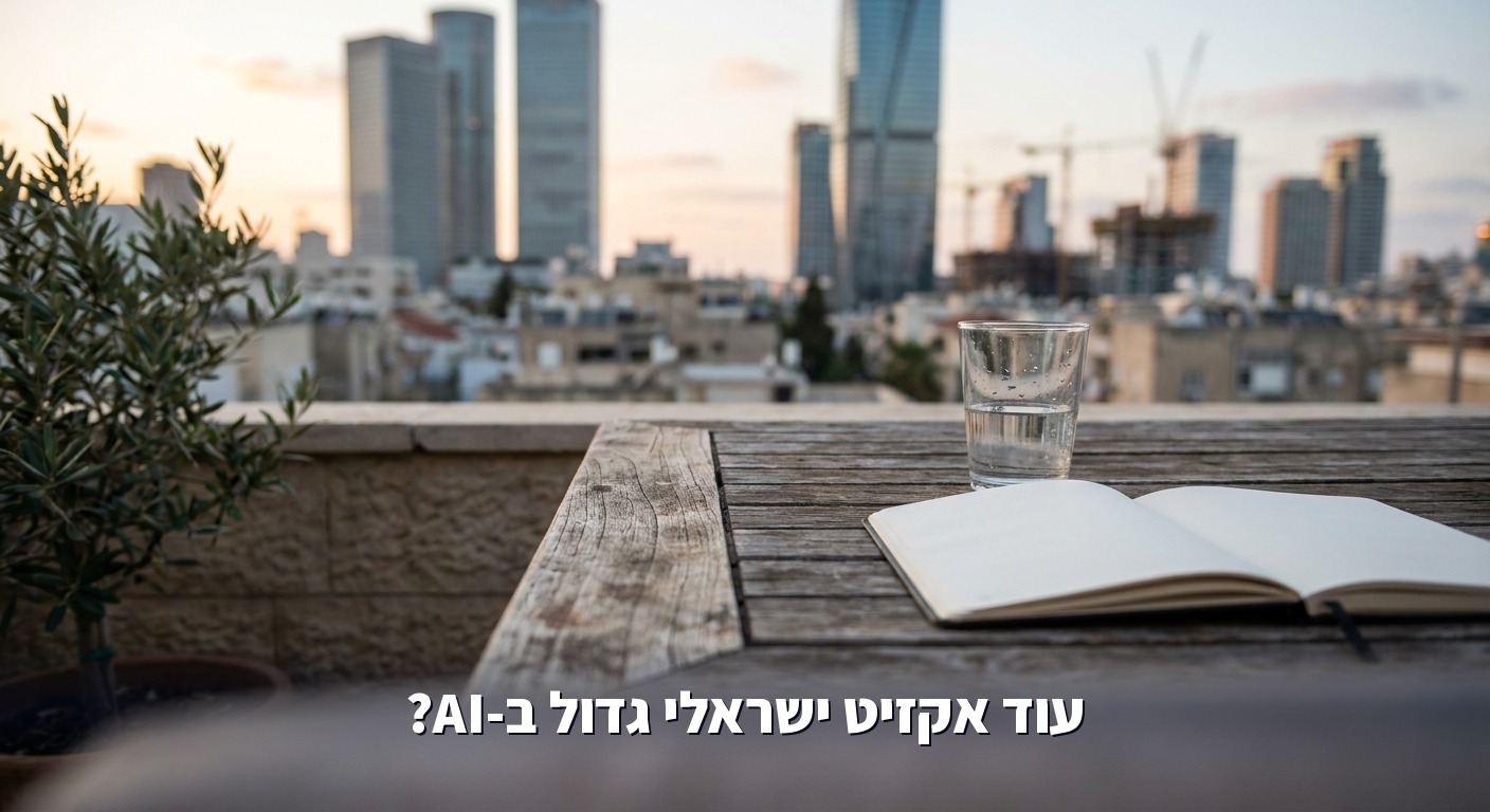 קו הרקיע של תל אביב בשעת דמדומים